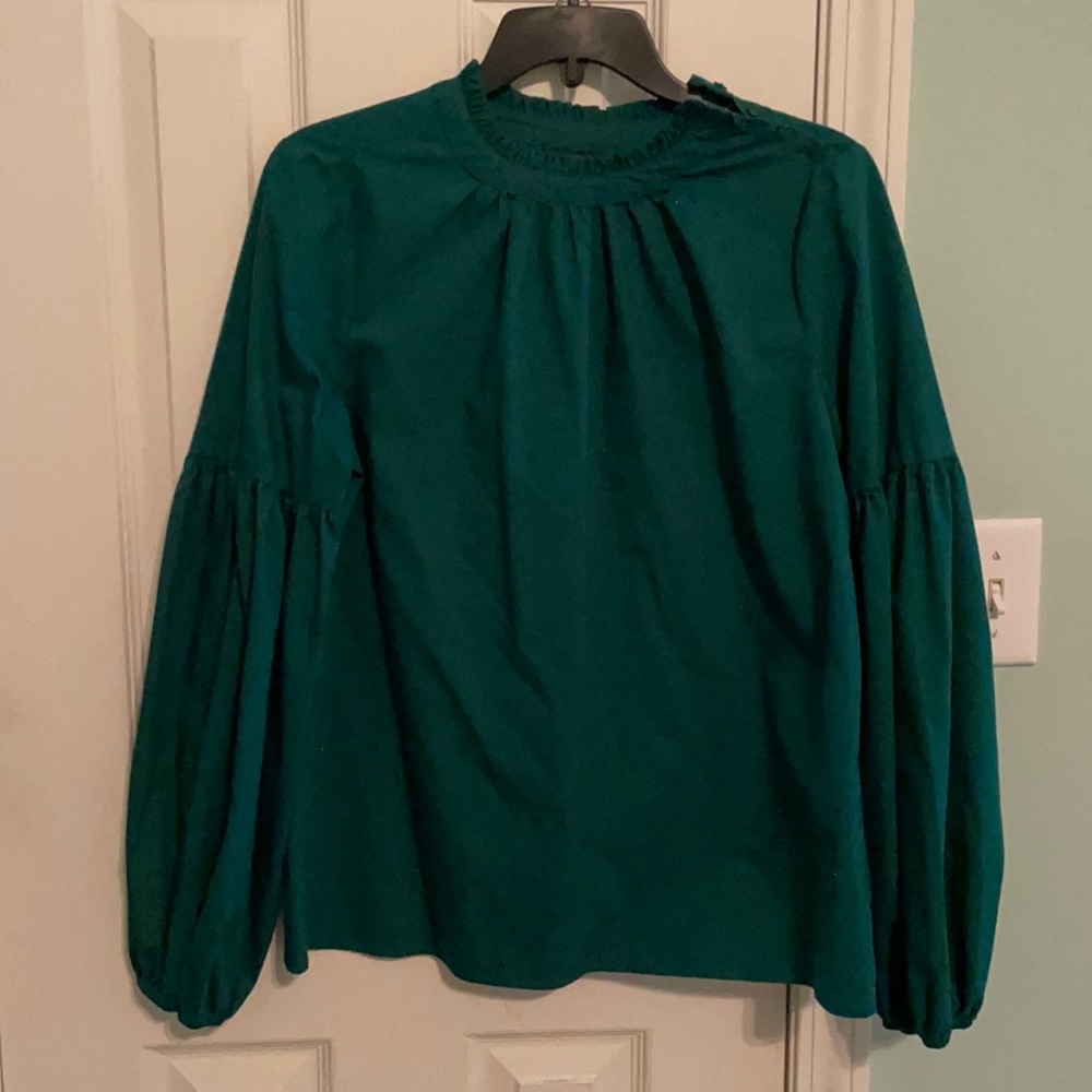 Emerald Green Blouse